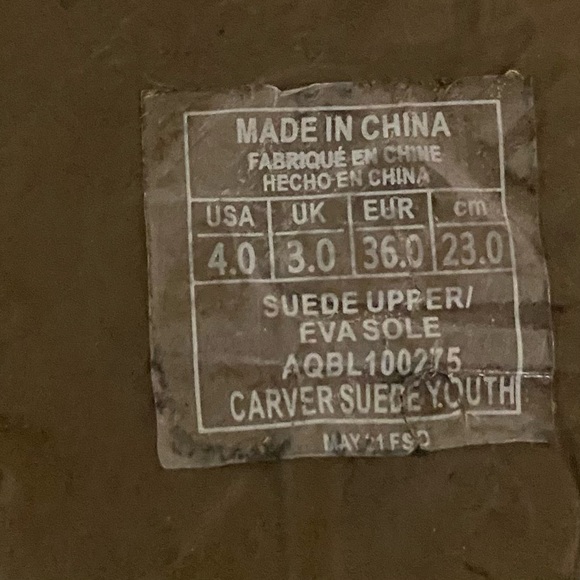 Quicksilver Carver suede slip on sandal size 4 - Picture 5 of 5